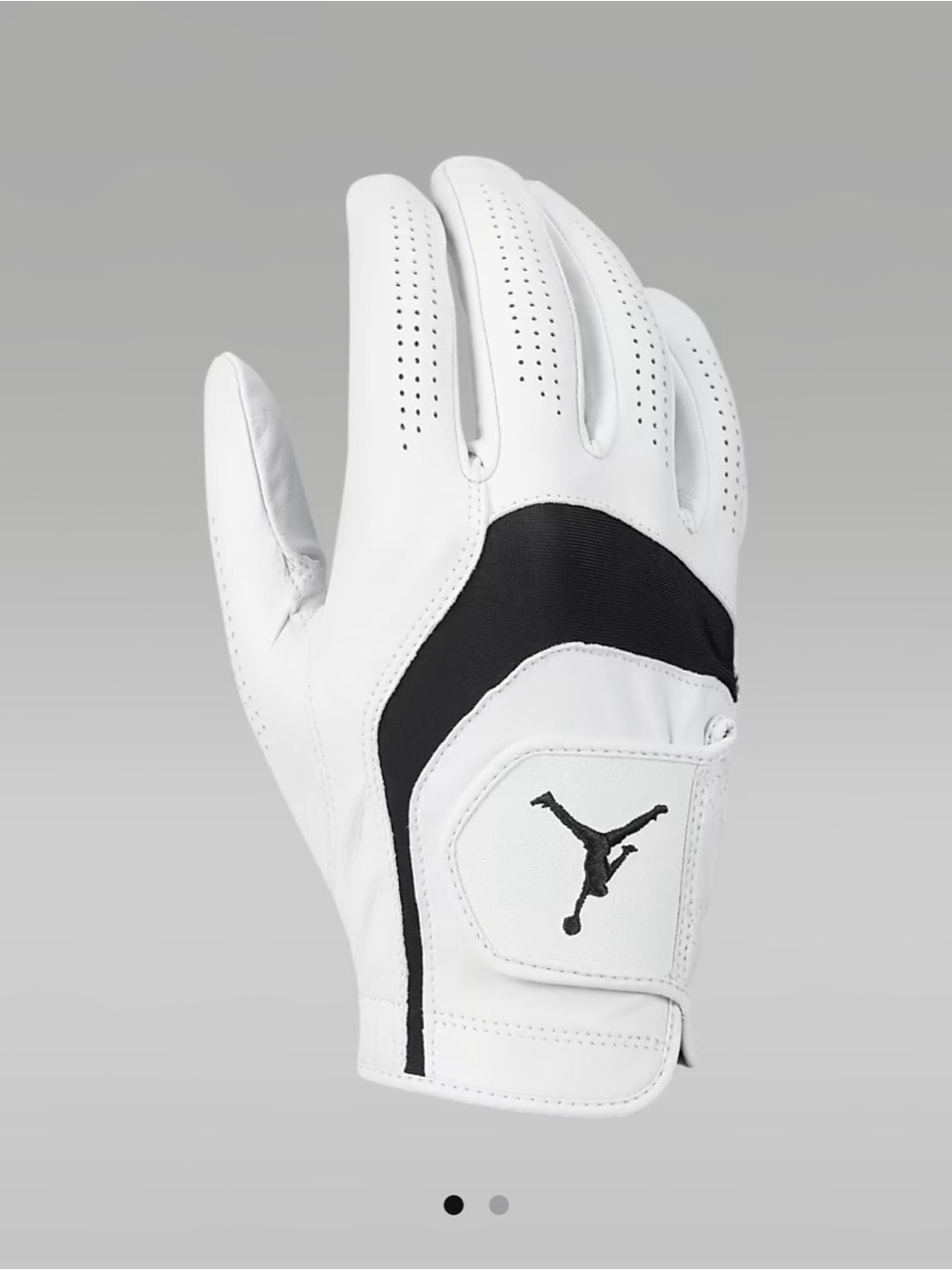Nike Jordan Tour Golf Glove White/Black Men’s S RIGHT